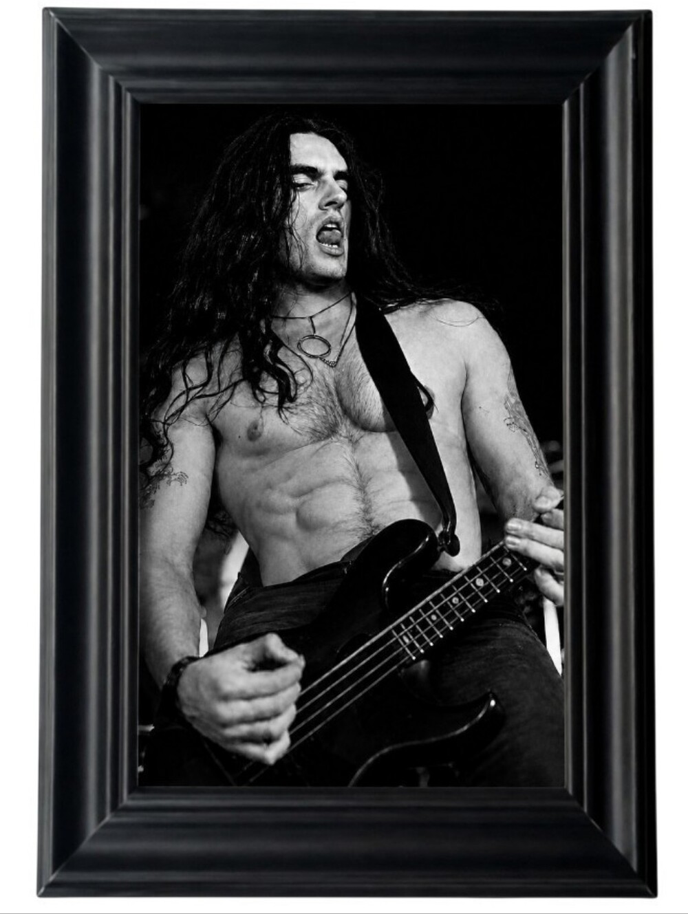 Peter Steele Type O Negative Gothic Emo Art Metal Playgirl Sexy Guitar Live Art6